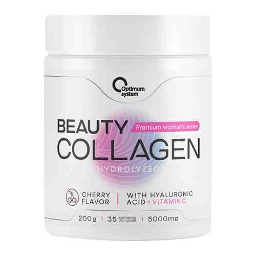 Коллаген Optimum System Collagen Beauty Powder cherry 200 г арт. 3457378