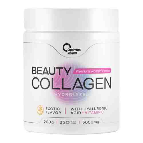 Коллаген Optimum System Collagen Beauty Powder exotic 200 г арт. 3457380