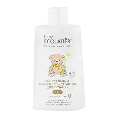 Комплекс экстрактов детский Ecolatier 8 в 1 Здоровая кожа натуральный для купания детей с рождения 250 мл арт. 3436237