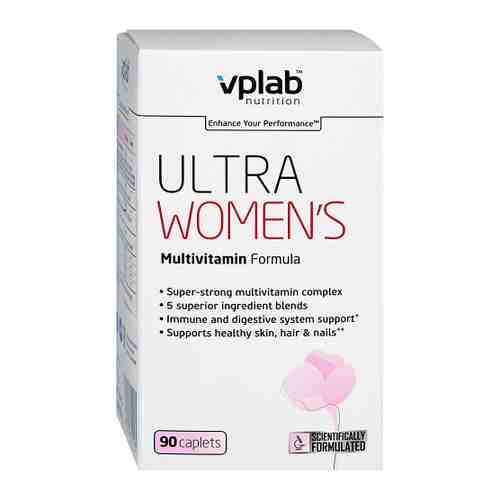 Комплекс витаминно-минеральный VpLab Ultra Women's Multivitamin Formula для женщин (90 каплет) арт. 3334992