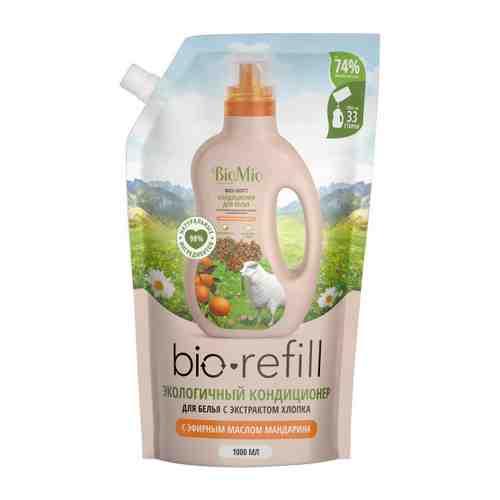 Кондиционер для белья BioMio Bio-Soft Refill С эфирным маслом мандарина Экологичный Концентрат 1 л арт. 3516872