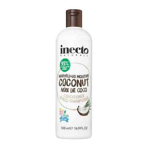 Кондиционер для волос Inecto Naturals увлажняющий восстанавливающий с маслом кокоса 500 мл арт. 3401716