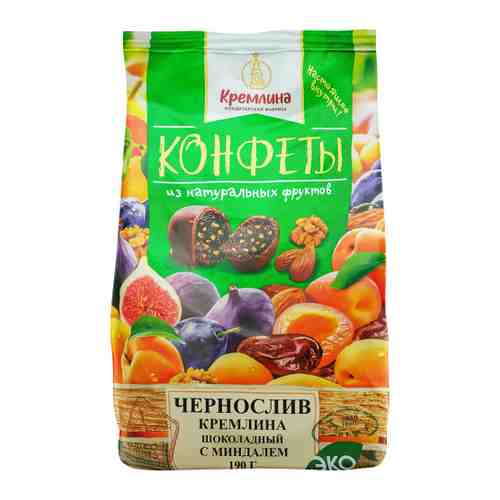 Чернослив Кремлина шоколадный с миндалём 190 г арт. 3407256