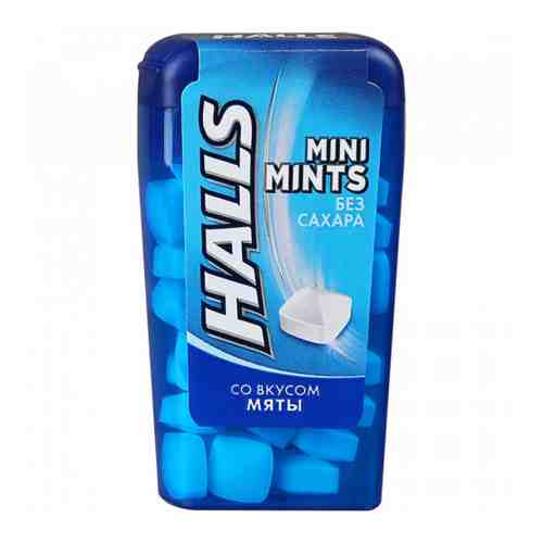 Конфеты Halls Mini Mints без сахара со вкусом мяты 12.5 г арт. 3375223
