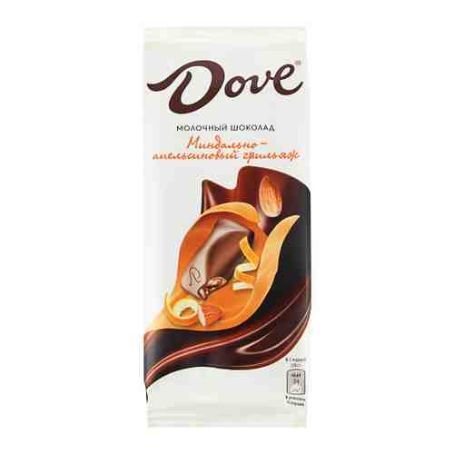 Шоколад Dove молочный с миндалем и апельсином 90 г арт. 3391864