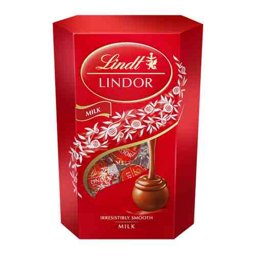 Конфеты Lindt Lindor Шоколадные молочный с начинкой 200 г арт. 3062379