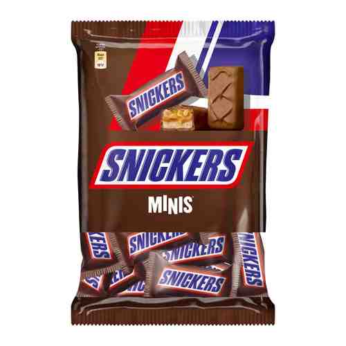 Батончик Snickers Minis шоколадный 180 г арт. 3304176
