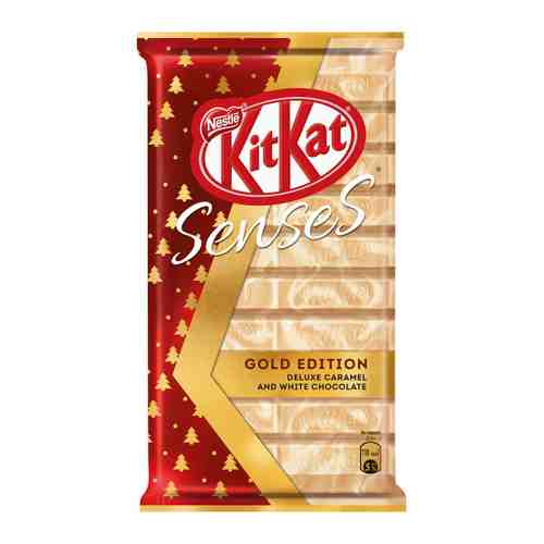 Шоколад KitKat Senses карамельный белый и молочный с хрустящей вафлей 112 г арт. 3379479