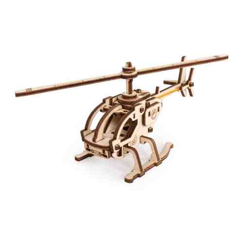Конструктор деревянный Lemmo 3D Вертолет Робинзон (29 деталей) арт. 3426179