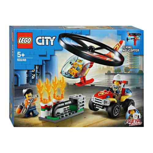 Конструктор Lego City Fire Пожарный cпасательный вертолет арт. 3409134
