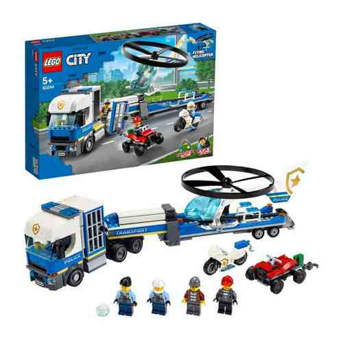 Конструктор Lego City Police Полицейский вертолетный транспорт арт. 3428111