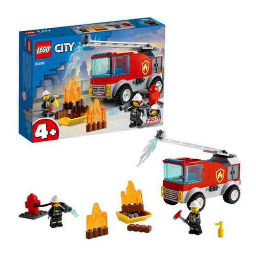 Конструктор Lego City Пожарная машина с лестницей арт. 3445897