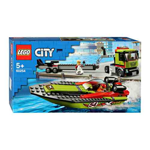 Конструктор Lego City Vehicles Транспортировщик скоростных катеров арт. 3409091