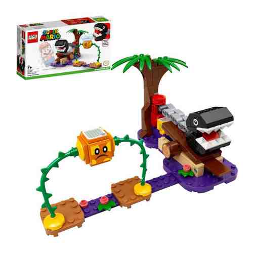 Конструктор Lego Super Mario Кусалкин на цепи встреча в джунглях дополнительный набор арт. 3428134