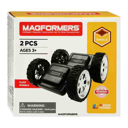 Конструктор магнитный Magformers Click Wheels (2 детали) арт. 3415490