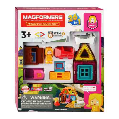 Конструктор магнитный Magformers Maggy's House Set (26 деталей) арт. 3415497