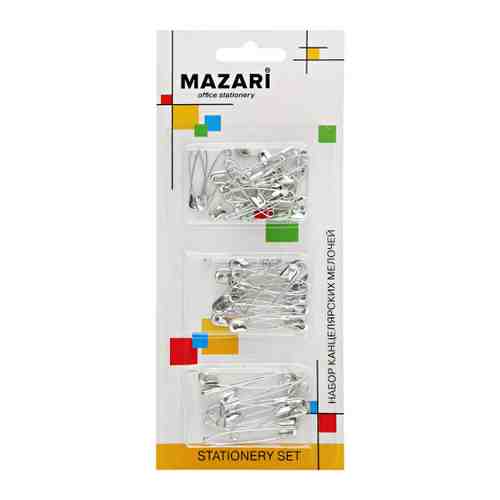 Набор канцелярских мелочей Mazari ассорти 6 видов M-6871 арт. 3488511