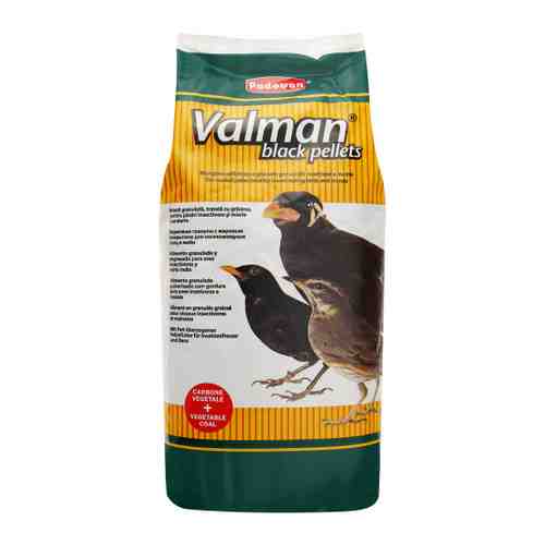 Корм Padovan Valman black pellets дополнительный для насекомоядных птиц 1 кг арт. 3404513