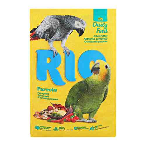 Корм Rio для крупных попугаев 1 кг арт. 3296706