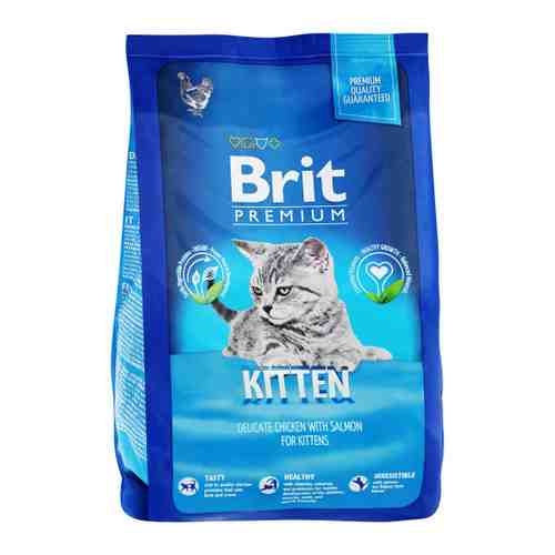 Корм сухой Brit Premium Cat Kitten для котят с курицей 800 г арт. 3516729
