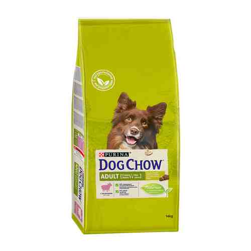 Корм сухой Dog Chow с ягненком для взрослых собак 14 кг арт. 3383547