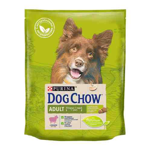 Корм сухой Dog Chow с ягненком для взрослых собак 800 г арт. 3383617
