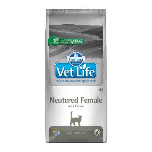 Корм сухой Farmina Vet Life Neutered Female для стерилизованных кошек 2 кг арт. 3420764