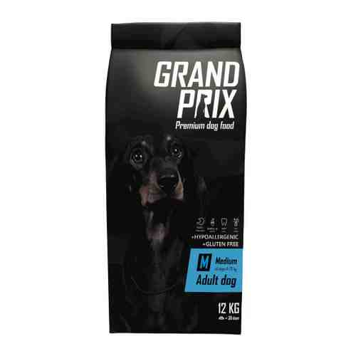 Корм сухой Grand Prix Medium Adult с курицей для взрослых собак средних пород 12 кг арт. 3386827