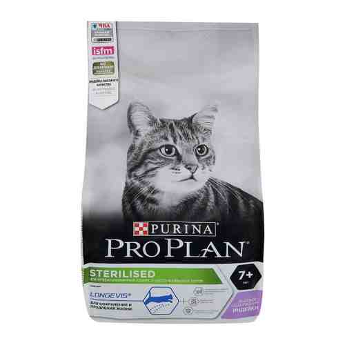 Корм сухой Pro Plan с индейкой для стерилизованных кошек старше 7 лет 1.5 кг арт. 3332339