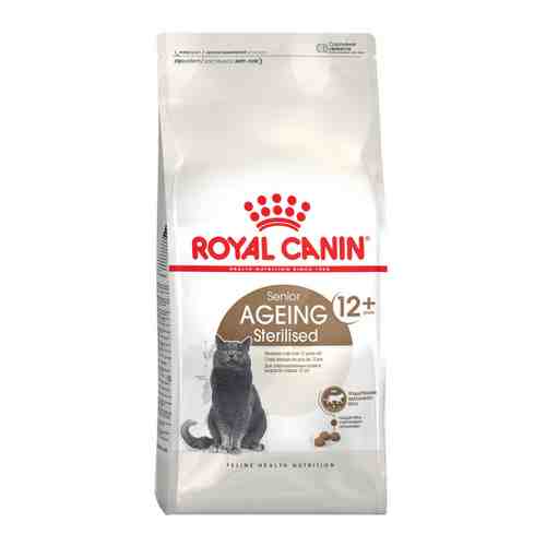 Корм сухой Royal Canin Ageing Sterilised 12+ для стерилизованных кошек старше 12 лет 2 кг арт. 3375505