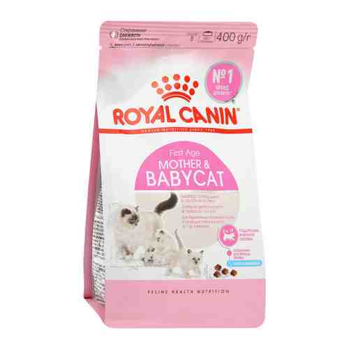 Корм сухой Royal Canin Babycat для котят от 1 до 4 месяцев 400 г арт. 3315871