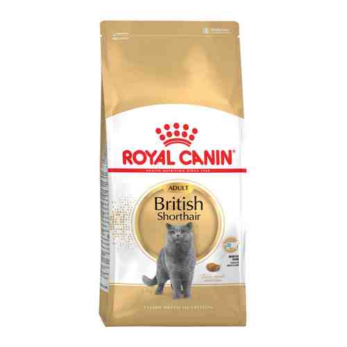 Корм сухой Royal Canin British Shorthair Adult для кошек британской породы старше 12 месяцев 10 кг арт. 3375518