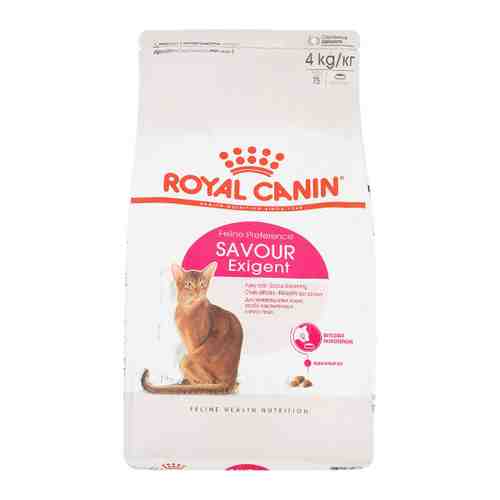 Корм сухой Royal Canin Exigent Savour для особенно привередливых к вкусу продукта кошек 4 кг арт. 3316233