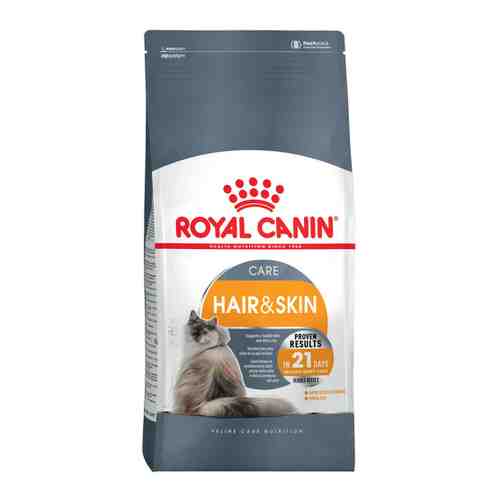 Корм сухой Royal Canin Hair & Skin Care поддержание здоровья кожи и шерсти для взрослых кошек 10 кг арт. 3375549