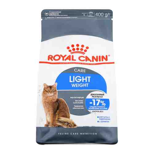 Корм сухой Royal Canin Light 40 при склонности к избыточному весу для кошек 400 г арт. 3315981