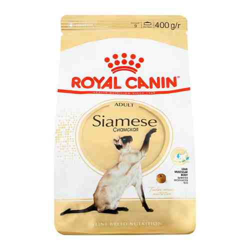 Корм сухой Royal Canin Siamese 38 для кошек сиамских и сиамо-ориентальных пород 400 г арт. 3316246