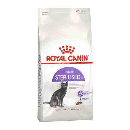 Корм сухой Royal Canin Sterilised 37 для стерилизованных кошек с 1 до 7 лет 10 кг арт. 3439851