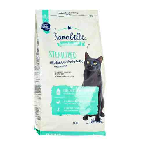 Корм сухой Sanabelle Sterilized для кошек 2 кг арт. 3429225