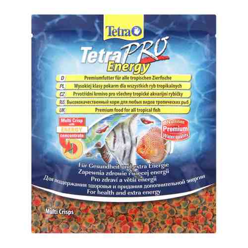 Корм Tetra Pro Energy чипсы для любых видов тропических рыб 12 г арт. 3316112