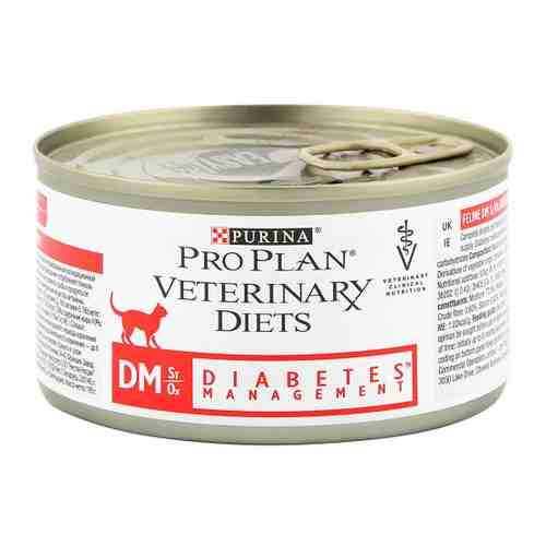 Корм влажный Pro Plan Veterinary Diets DM при диабете для кошек 195 г арт. 3383614