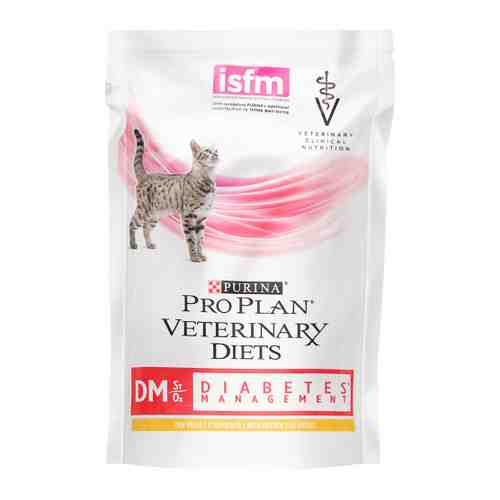 Корм влажный Pro Plan Veterinary Diets DM с курицей при диабете для кошек 85 г арт. 3383623