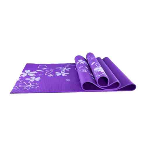 Коврик для йоги и фитнеса YL-Sports фиолетовый ПВХ 173х61х0.4 см арт. 3458308