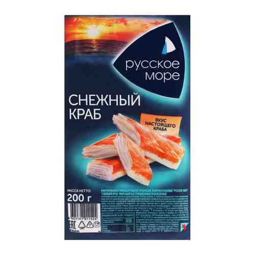 Крабовые палочки Русское море Снежный краб охлажденные 200 г арт. 3237133