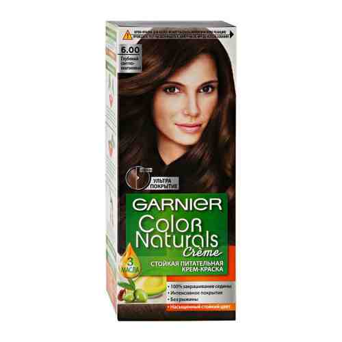 Краска для волос Garnier Color Naturals оттенок Глубокий светло-каштановый 6.00 арт. 3352344