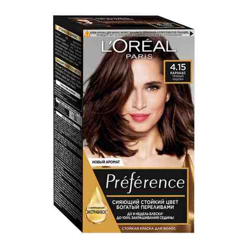 Краска для волос L'Oreal Paris Preference оттенок 4.15 Каракас арт. 3352329