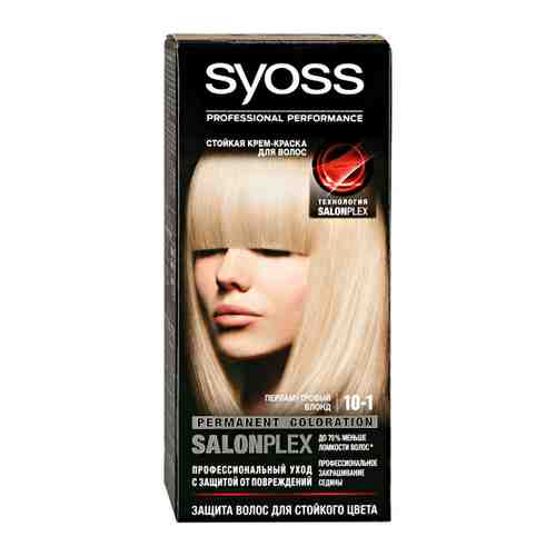 Краска для волос Syoss Color оттенок 10-1 Перламутровый арт. 3297058