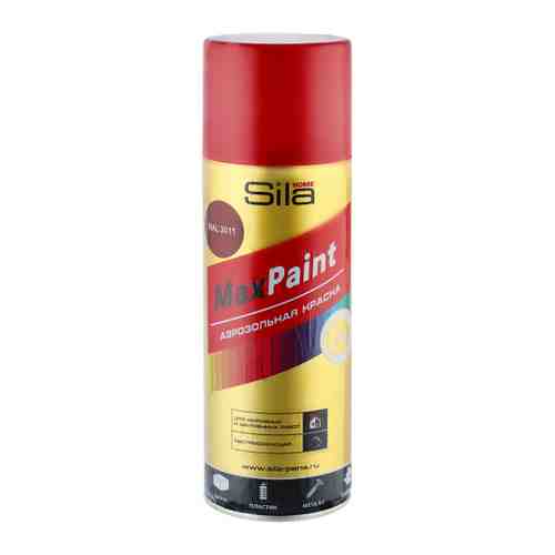 Краска Sila Home Max Paint RAL3011 аэрозольная универсальная темно-красная 520 мл арт. 3502677