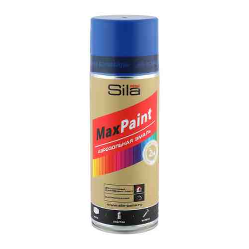 Краска Sila Home Max Paint RAL5005 аэрозольная универсальная синяя 520 мл арт. 3502762