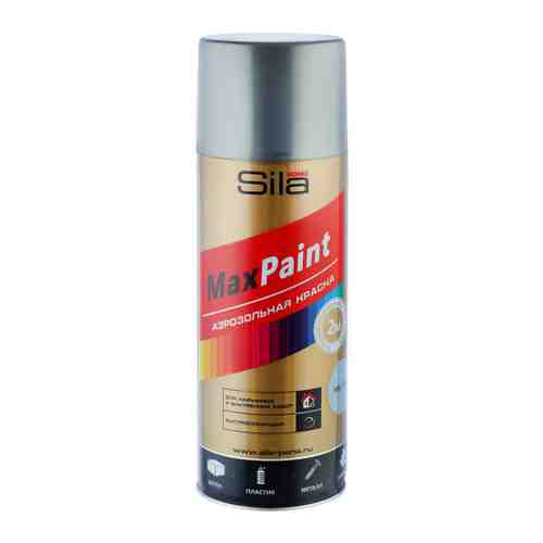 Краска Sila Home Max Paint RAL7040 аэрозольная универсальная серая 520 мл арт. 3502645