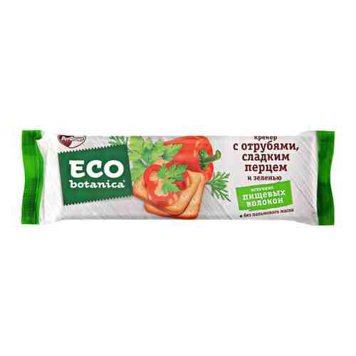 Крекер Рот Фронт Eco botanica с отрубями сладким перцем и зеленью 175 г арт. 3376303